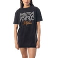 thumbnail image 4 of Women's The Wild Collective Black Houston Astros T-Shirt Dress, 4 of 4