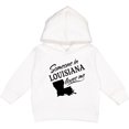 thumbnail image 2 of Inktastic Someone in Louisiana Loves Me Toddler Hoodie, 2 of 4