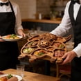 thumbnail image 4 of Cow Charcuterie Board, Wooden Cow Shaped Platter, Appetizer Serving Board for Home Kitchen Dining Table Banquet Family Holiday Snack Cheese, 4 of 9