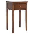 thumbnail image 3 of SAFAVIEH Abel Nightstand With Storage Drawer Brown, 3 of 7