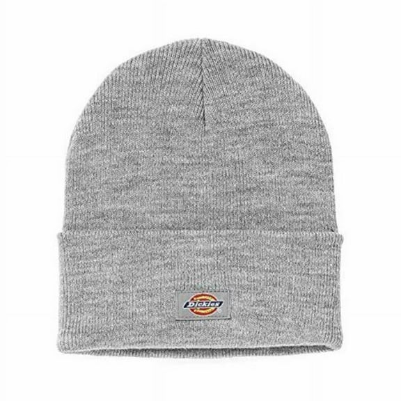 Williamson Dickie Manufacturing 105795 Mens Acrylic Beanie Hat, Heather Gray