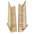 thumbnail image 6 of Naierhg Doll House Stair Sturdy With Handrail Wood Handmade Doll Staircase for Home, 6 of 7