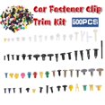 thumbnail image 3 of 500pcs Car Trim Kit Door Panel Retainer Clips Rivet Fastener Flaps Push Plastic, 3 of 4