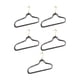 thumbnail image 3 of 5 piezas de perchas de ropa de alta resistencia Percha de acrílico Percha de abrigo con brillo con gancho giratorio para traje, 3 of 9