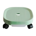 thumbnail image 4 of Box for Flowersuniversal Wheel Round Plastic Base Mobile Flowerpot Tray Thickened Resin Universal Wheel with Brake Strap Water Box Drawer Tray with Wheel Flower Support, 4 of 5