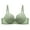 Green, variant on ATOYSOY Women's Plus Size Bras Wireless Underwire Lace Adjustable Shoulder Strap Bras (Beige,L)