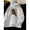 thumbnail image 3 of Sudadera con capucha y estampado de gato kawaii de anime para hombre, sudadera con capucha de manga larga con bolsillo retro, sudadera con capucha de otoño para mujer, ropa de calle Y2K, 3 of 5