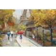 thumbnail image 3 of Pearce, Allison 14x11 Black Modern Framed Museum Art Print Titled - Amant de Marche, 3 of 5