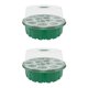 thumbnail image 3 of 2 unids 13 orificios Plantas Cajas de germinación de la planta Pantalones de plantas de interior Cajas de propagación HOMEMAXS 10348495-MX, 3 of 6