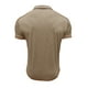thumbnail image 4 of pstuiky Camisa de manga corta para hombre, Traje deportivo de manga corta para hombre, informal, a la moda, de color liso, elástico, para correr y fitness camisas casuales para hombre l, 4 of 5