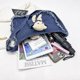 thumbnail image 2 of Bolsa Bolso de compras para mujer, bolso de mezclilla con borlas, bolso de compras de trabajo diario (azul oscuro), 2 of 9