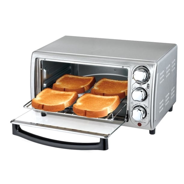 HORNO TOSTADOR REBANADAS ACERO HAMILTON Hamilton Beach 31401