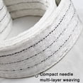 thumbnail image 4 of tooloflife Polypropylene Fiber Lifting Slings Heavy Flat Strap for 2m-4m 1000kg-3000kg White, 4 of 6