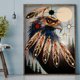 thumbnail image 3 of Diamond Painting 5D Kit Eagle Square DIY Animal Crafts Hugtrwg Para estrenar, 3 of 9