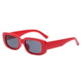 thumbnail image 1 of Lunettes à Moins de 5 $ Rouges Petite Monture Lunettes de Soleil Européennes et Américaines Polyvalentes Lunettes de Soleil pour Femmes, 1 of 2