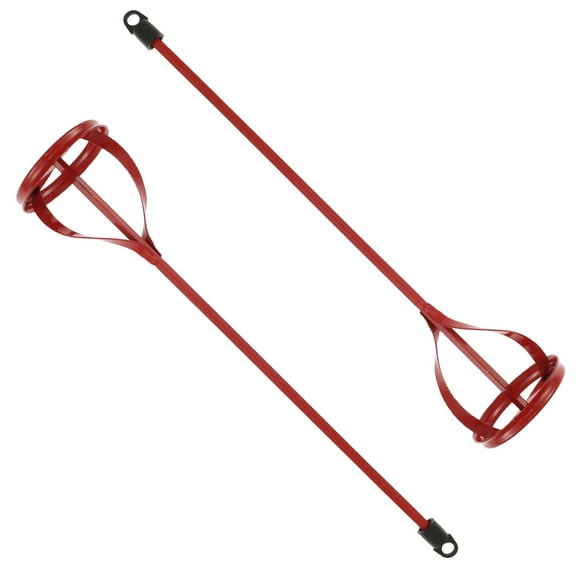 2Pcs Paint Mixing Paddle for Drill Steel Paint Cement Mixer Mud Mixer Attachment with Non Slip Hex head Reusable Cement Stirring Tool Mud Mixer for Slurry Paint Cement