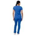 thumbnail image 2 of Adar Pro Core Classic  Scrub Set For Women - Tailored V-Neck Scrub Top & Tailored Yoga Scrub Pants, 2 of 7