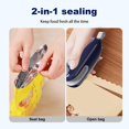 thumbnail image 3 of Mini sellador de bolsas, sellador de bolsas recargable por USB, sellador de alimentos al vacío portátil de mano con calor para bolsas de plástico, bolsas para refrigerios, 3 of 8