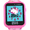 pink, variant on San Rio Hello Kitty Unisex Child Smart Watch with Silicone Strap with Rectangular Pink Case 42MM ( HK4152WM)