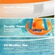 thumbnail image 5 of Joyfy Juguetes de Piscina con Voleibol y Rack de Baloncesto, Juego de Piscina de Verano para Niños y Flotadores de Piscina para Adultos - Naranja, 5 of 9