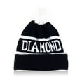 thumbnail image 1 of Winter Men Women Cap Diamond Pattern Gorro Beanies Hats, 1 of 3