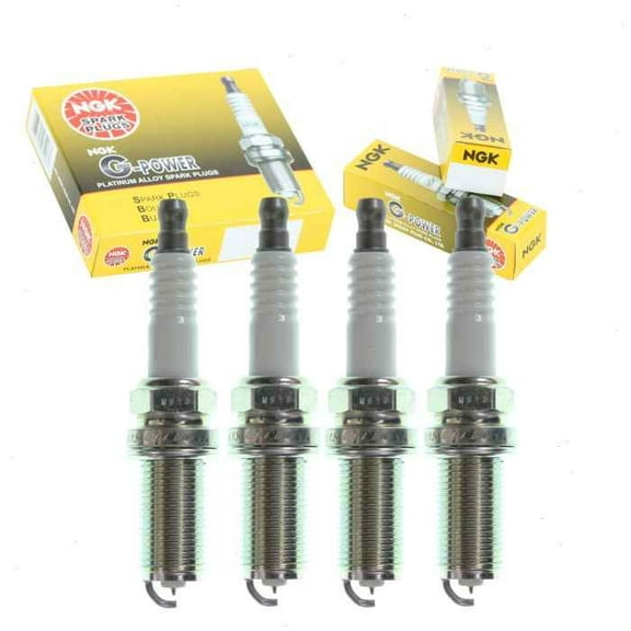 4 pc NGK G-Power Spark Plugs compatible with Hyundai Tucson 2.0L 2.4L L4 2010-2013