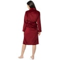 thumbnail image 2 of Fruit of the Loom Women's Beyond Soft Fleece Robe, Sizes XS/S-4X, 2 of 9