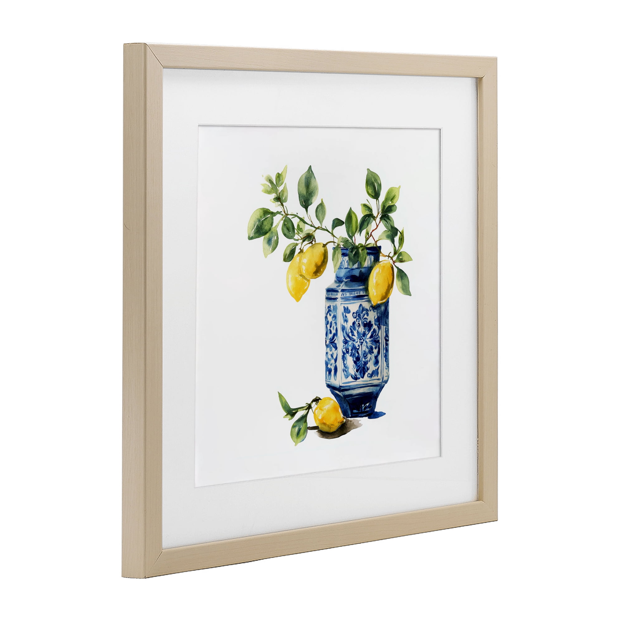 Stupell Industries Ornate Lemon Treasures Birch Framed Print Under Glass, design by Svetlana Aleynikova