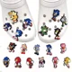 thumbnail image 2 of Colección Sonic, abalorios para zapatos, accesorios para zapatos, sandalias de piel de cocodrilo, joyas para niños y niñas, regalo, 2 of 5