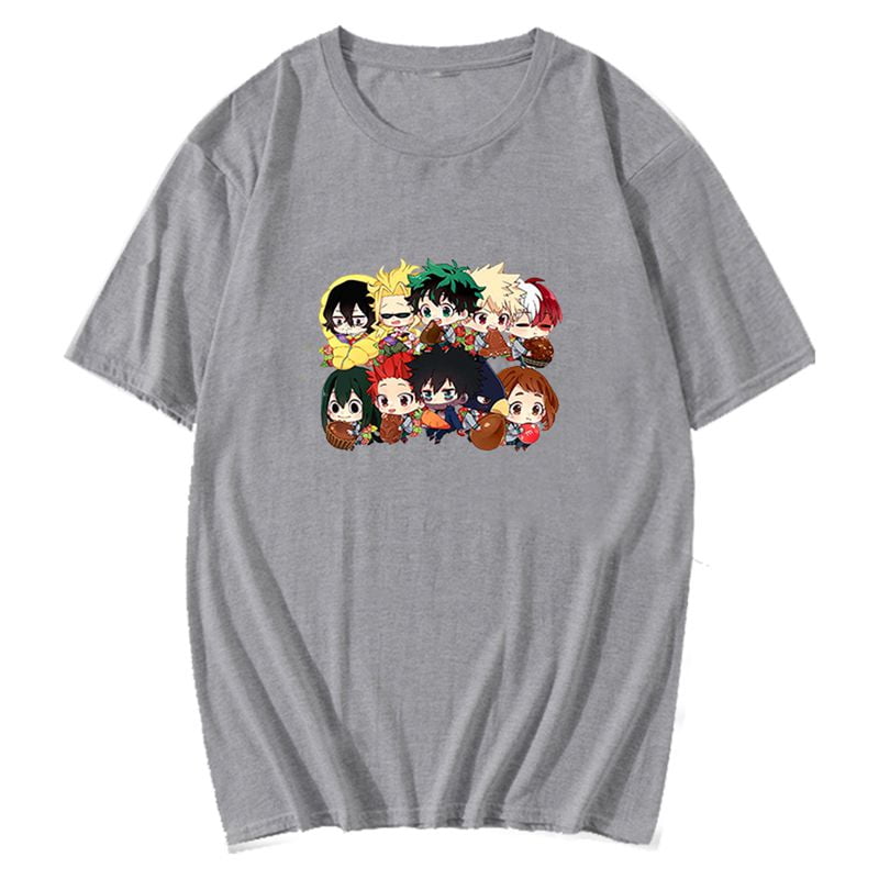 My Boku no Hero Academia Cosplay Bakugo Unisex T-shirt Tee Tops Boy's Gift New 