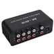 thumbnail image 5 of Divisor De Audio, ABS DC 12V Interruptor De Audio 1 Entrada 4 Salidas Para Vídeo, 5 of 7