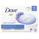 thumbnail image 1 of Dove Beauty Bar Gentle Cleanser Moisturizes To Calm Skin Anti-Stress Cream Bar Gentle Bar Soap Cleanser Made With 1/4 Moisturizing Cream 3.75 oz 14 Count, 1 of 14
