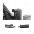 thumbnail image 2 of Rearview Mirror Rain Eyebrow Guard Trim For 2021 2022 2023 Accessories ,carbon Fiber 2pcs, 2 of 5