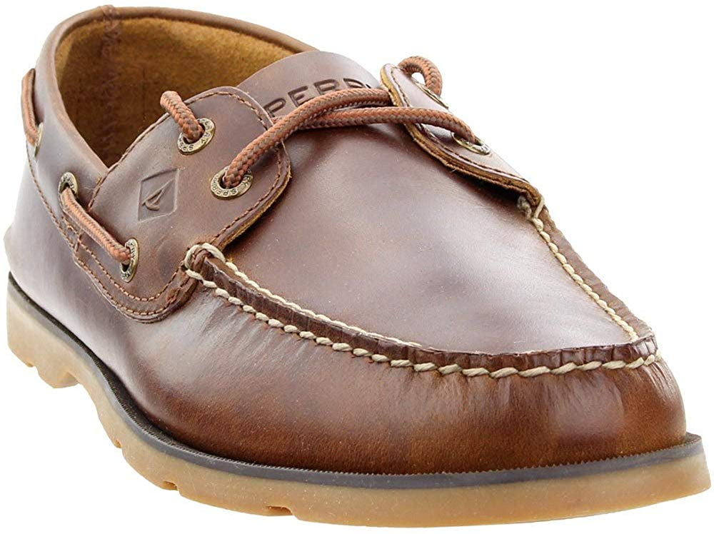 sperry leeward 2 eye yacht tan