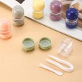 thumbnail image 3 of Contact Lens Case Tweezer Stick Case Set Cute Portable Storage Eye Care Kit Organizer Contact Lens Companion Box Blue, 3 of 6