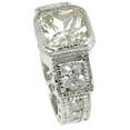 thumbnail image 2 of Princess Cut Vintage Style Sterling Silver Rings for Women Make Great Gifts for Girlfriend, 2 of 5