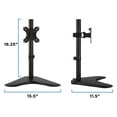 thumbnail image 5 of Mount-It! Adjustable Height Desk Monitor Tilt Mount, 5 of 6