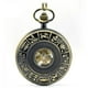 thumbnail image 1 of Reloj de bolsillo mecánico automático con esqueleto hueco retro para hombre, 1 of 5