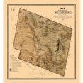 thumbnail image 3 of Hager 12x13 Black Modern Framed Museum Art Print Titled - Plymouth Vermont - Hager 1859, 3 of 5