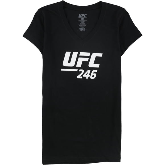 UFC Womens No. 246 McGregor Vs Cowboy Graphic playera, negro, grande