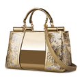 thumbnail image 1 of Nevenka Bolsos de mano para mujer, bolso de diseñador de charol, adecuado para ir de compras, fiesta, uso diario, 1 of 5