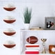 thumbnail image 4 of 2 Paquetes de Soportes para Balones de Fútbol, Soporte de Pared para Exhibición de Balones de Fútbol, Decoración de Sala de Fútbol, 4 of 5