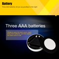 thumbnail image 4 of HIBIBUD 2026 New Led Puck Light,2Pcs Battery Powered Wireless Tap Light for Under Cabinet Closet Counter,Stick-On Anywhere for Kitchen, Pantry, Bathroom, Stairs, Closets, Shelves, 4 of 4