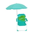thumbnail image 3 of Sillas de playa para niños Tienda de campaña Senderismo Asiento para niños con sombrilla Silla de camping portátil Verde, 3 of 8