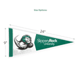 thumbnail image 3 of Agas Slippery Rock University Pennant Mini, 9 x 24 Inches Felt Rocky Wall Decor Pennant, 3 of 6