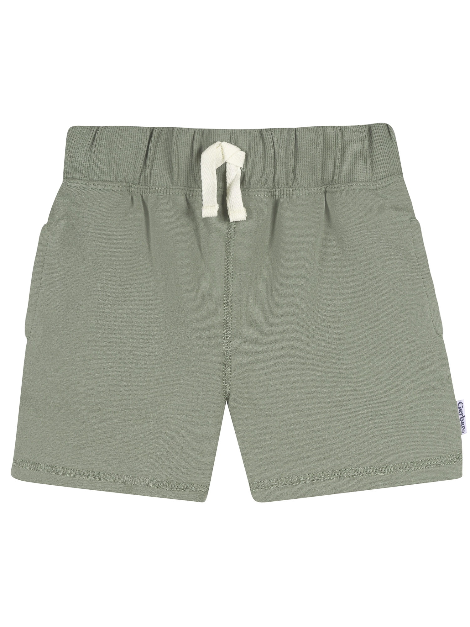 Gerber Baby and Toddler Boy Knit Shorts, 3-Pack, Sizes 0/3 Months - 5T