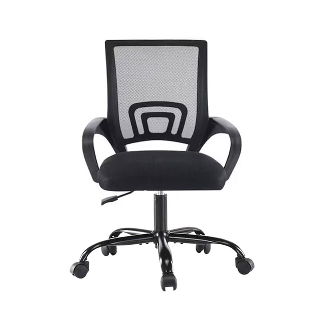 Silla De Oficina Vanlig Carson Color Negro