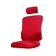 thumbnail image 4 of 3 Piezas de Silla de Ordenador de Oficina Yotijar Estirables Extraíbles Vino rojo, 4 of 8