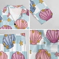 thumbnail image 6 of Top-kevin Women's Pajama Sets Tooth Crown Long Sleeve Lounge Sets Pjs Sleepwear with Pockets, 6 of 12