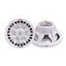 PYLE PLMRW8 - Single 8" 400 Watt White 4 Ohm Marine Subwoofer